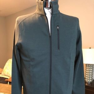Ibex Merino wool zip sweater